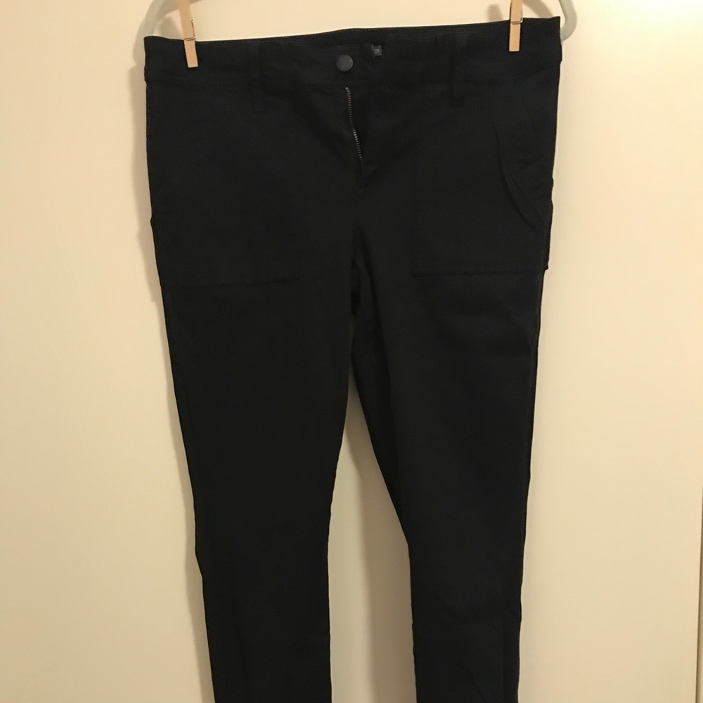 Level 99 black pants with ankle zipper